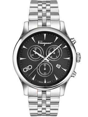 Ferragamo Duo Chrono Bracelet Watch - Stainless Steel
